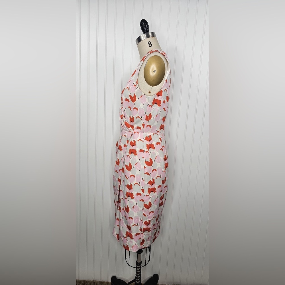 Black Halo Women Floral Sleeveless Midi Dress‎ Size 8 - Picture 6 of 11